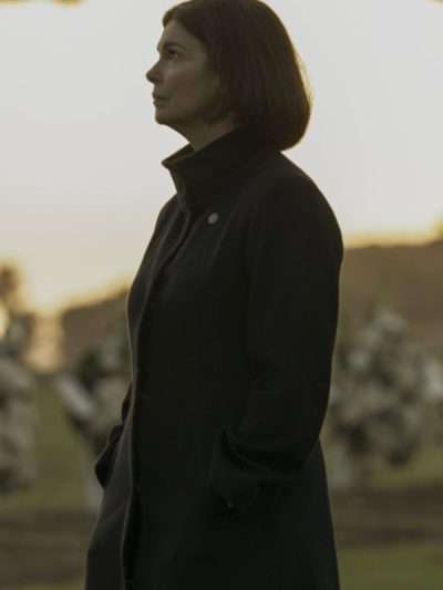 The Terminal List Lorraine Hartley Black Coat