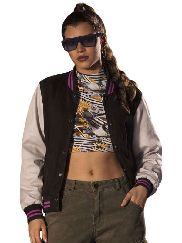 Lucia Caminos Grand Theft Auto VI 2026 Varsity Bomber Jacket