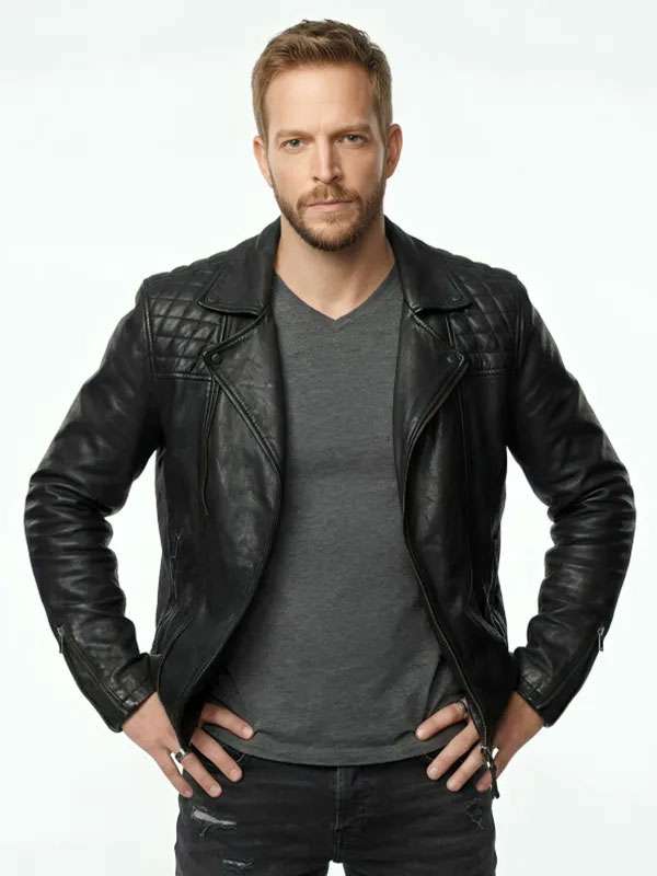 The Flash Mark Blaine Quilted Leather Jacket