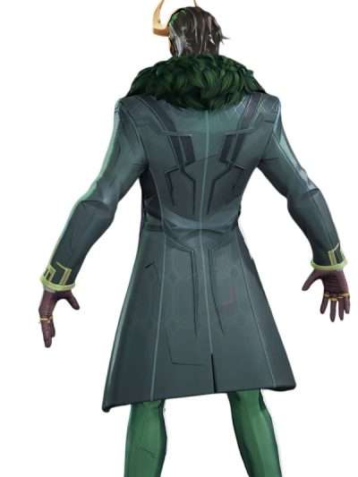 Marvel Rivals Loki Presidential Attire Costume Coat