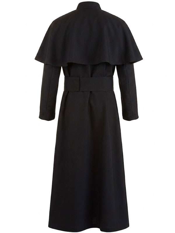 Adults Priest Costume Coat For Halloween