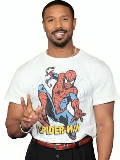 Michael B Jordan Spider-Man T-Shirt
