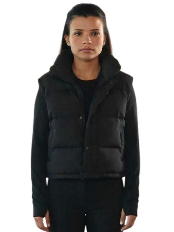 Buy My Life With The Walter Boys Nikki Rodriguez Black Puffer Vest