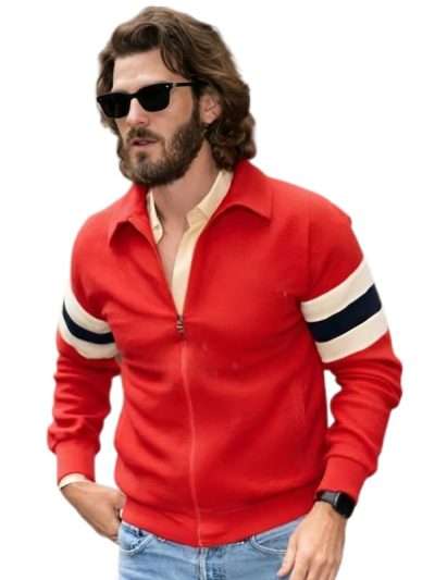 New York City 2026 Andrew Garfield Red Jacket
