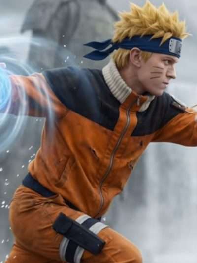 Naruto The Movie Naruto Uzumaki Blue and Orange Jacket