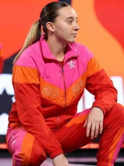 Paige Bueckers WNBA All-Star Game Track Bomber Jacket