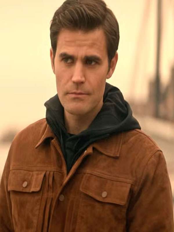 Paul Wesley Star Trek Strange New Worlds Suede Leather Bomber Jacket
