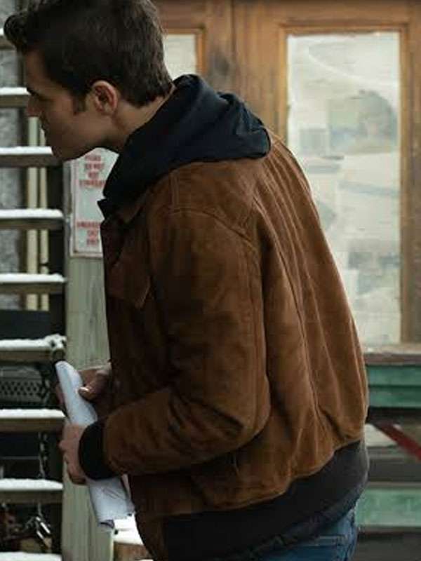 Paul Wesley Star Trek Strange New Worlds Suede Leather Jacket
