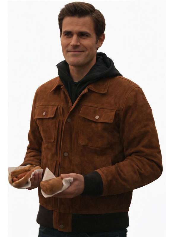 Star Trek Strange New Worlds Paul Wesley Suede Leather Jacket