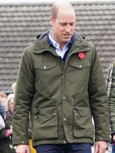 Prince William’s Scotland Green Cotton Jacket