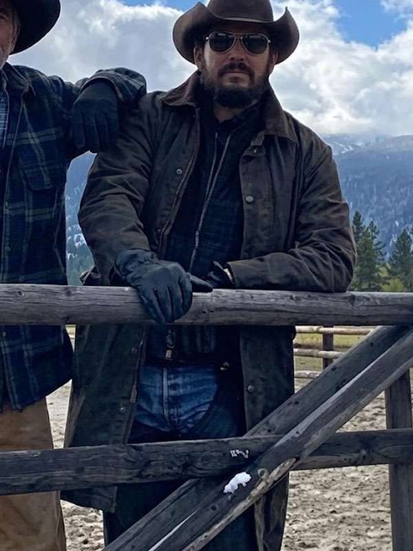 Rip Wheeler Green Cowboy Coat