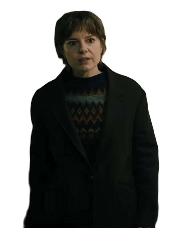 Slow Horses S06 Shirley Dander Black Wool Blazer