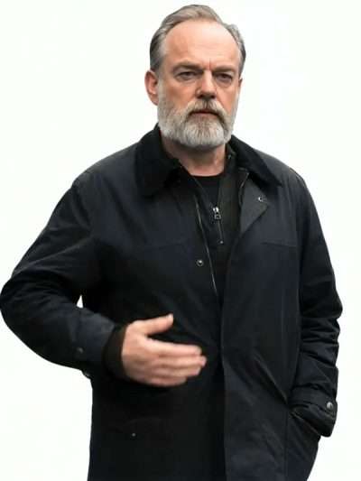 Slow Horses S06 Frank Harkness Black Cotton Jacket