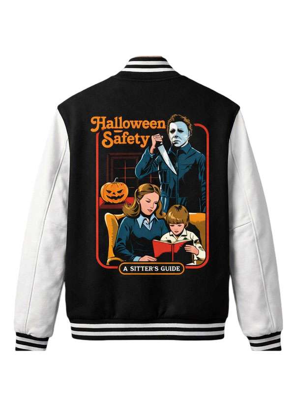 Halloween Safety A Sitter’s Guide Varsity Jacket
