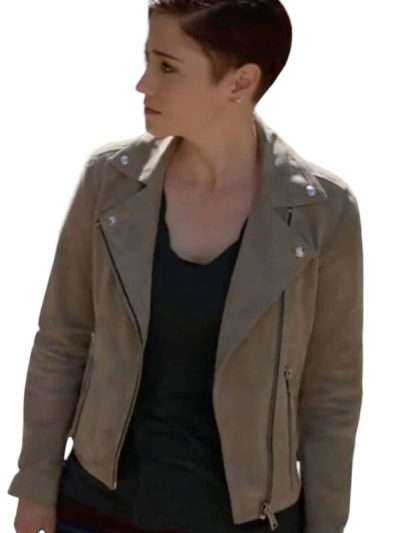 Su­per­girl Alex Dan­vers Suede Jacket