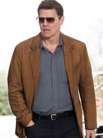 The Rockford Files David Boreanaz Suede Blazer