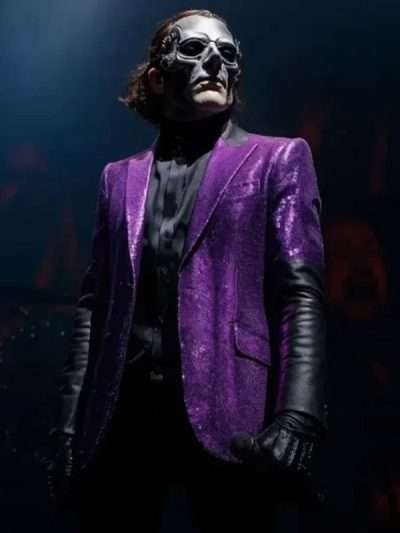 Papa Emeritus IV Ghost Band Sequin Blazer