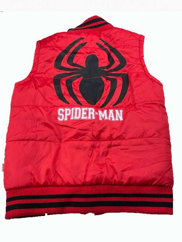 Spider-Man Red Puffer Vest