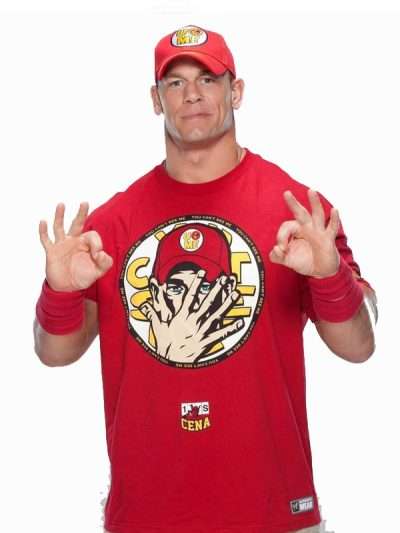 John Cena You Cant See Me Red T-Shirt