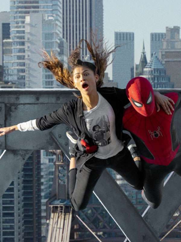 Zendaya Spider Man No Way Home Black Cotton Jacket