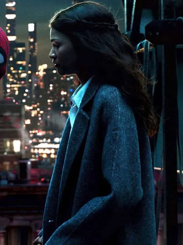 Zendaya Spider-Man Brand New Day 2026 Grey Coat