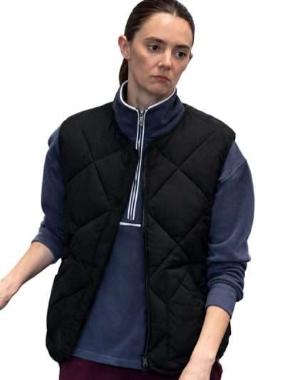 Ted Lasso S04 Alice Chilton Black Quilted Vest