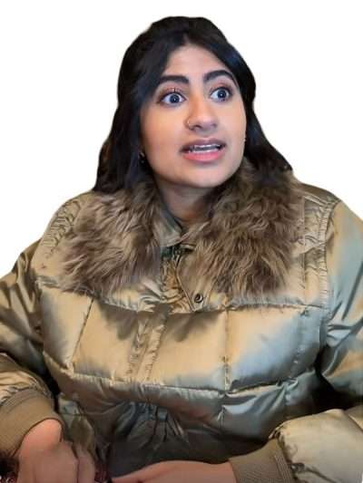 Amita Rao Adults S02 Beige Puffer Jacket