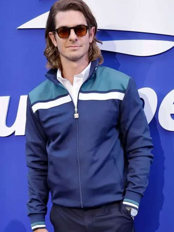 Andrew Garfield US Open Champions 2026 Blue Track Jacket