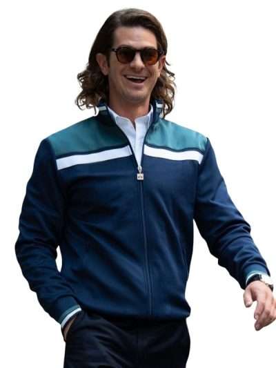 Andrew Garfield US Open 2026 Blue Jacket