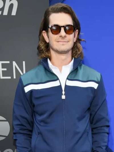 Andrew Garfield US Open Champions 2026 Blue Jacket