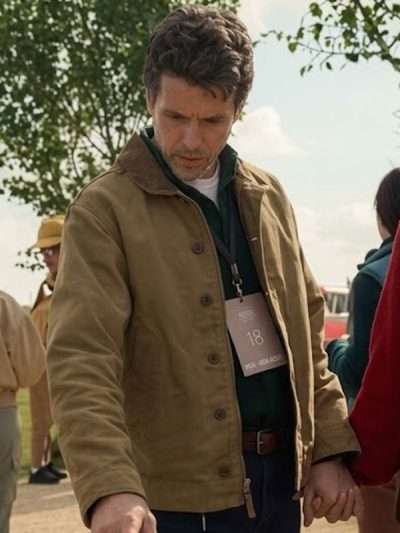 Ashley Zukerman Silo S03 Brown Cotton Jacket