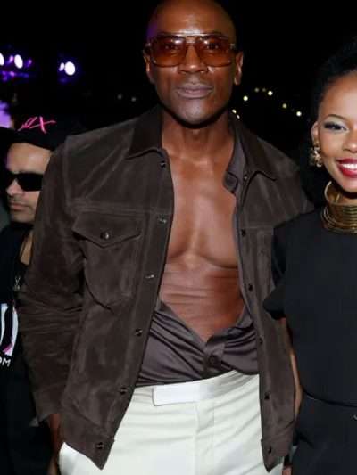 CTAOP Block Party 2026 Brown Suede Leather Jacket