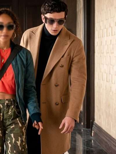 Calam Lynch Ride or Die 2026 Brown Wool Coat