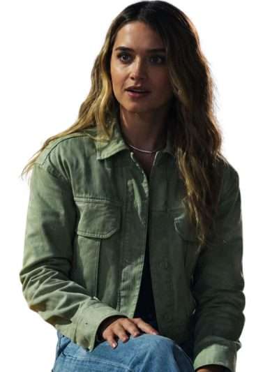 Carrie S01 Chris Hargensen Green Jacket