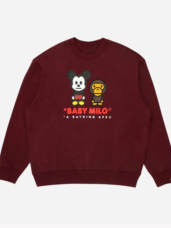 Disney Mickey Mouse Baby Milo Black Sweatshirt