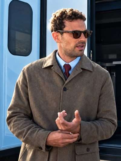 Eddie Horniman The Gentlemen Brown Wool Jacket