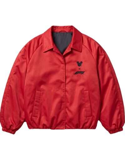 Mickey Mouse Formula 1 Red Jacket