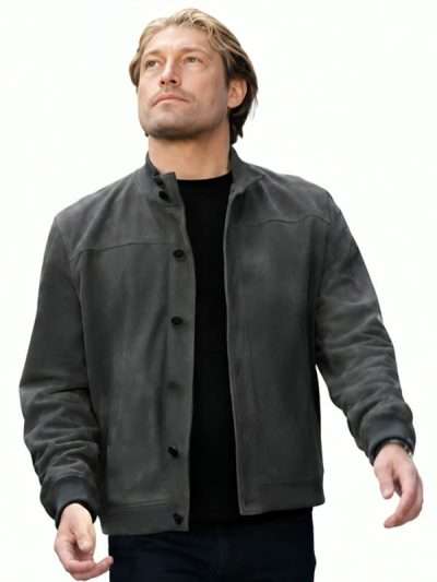 The Gentlemen S02 Harry Goodwins Grey Suede Jacket