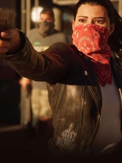 GTA VI Lucia Caminos Black Biker Leather Jacket