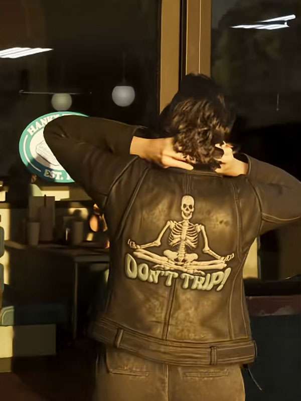 GTA VI Lucia Caminos Black Leather Jacket