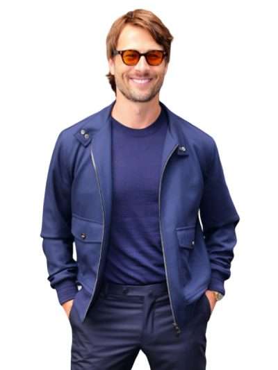Glen Powell NYC 2026 Bomber Jacket