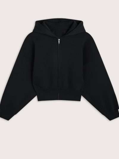 Jan Da Souza MobLand S02 Black Cropped Hoodie