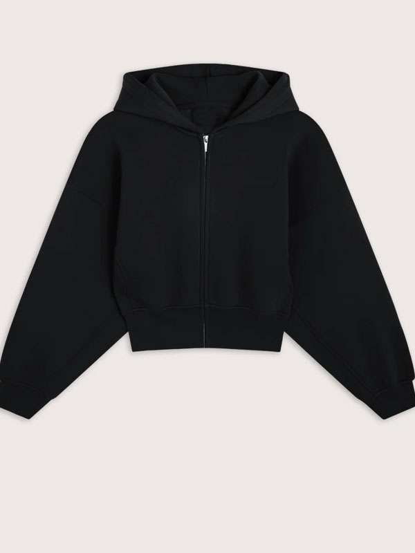 Jan Da Souza MobLand S02 Black Cropped Hoodie