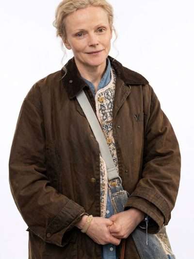 Last Seen Jenna Reid Brown Cotton Jacket