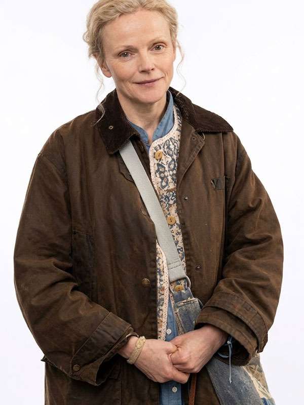 Last Seen Jenna Reid Brown Cotton Jacket