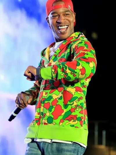 Buy Kid Cudi CTAOP Charity 2026 Shark Camo Zip Up Hoodie