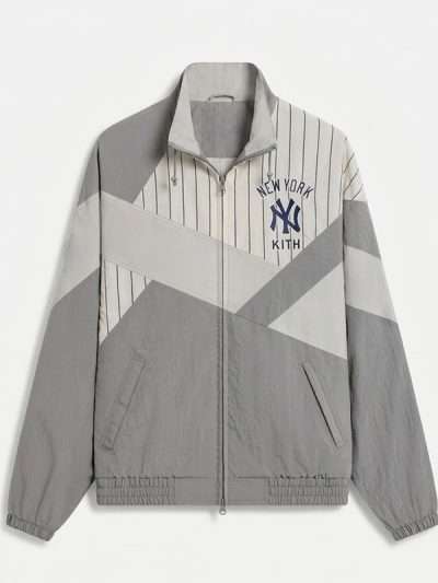 NY Yankees Pinstripe Windbreaker Jacket