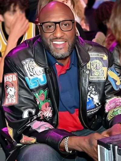 Lamar Odom Los Angeles Lakers Game 2026 Black Leather Jacket