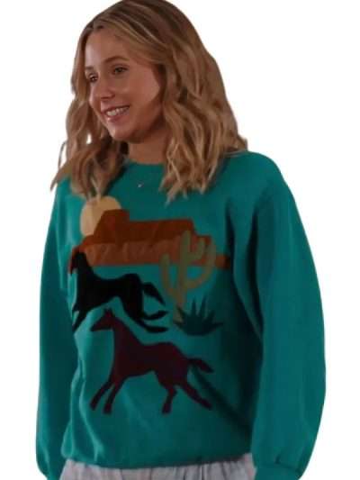 Lucy Freyer Adults S02 HorsesSweatshirt