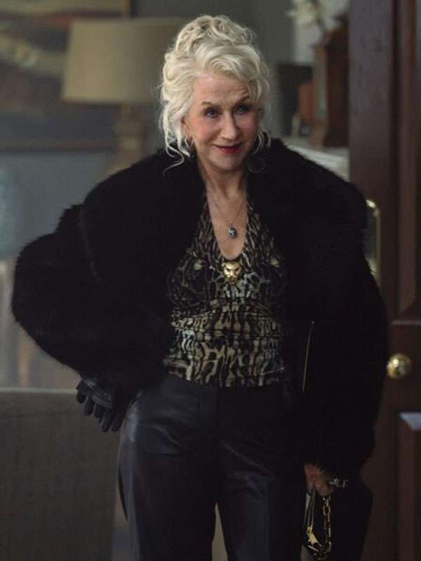 MobLand S02 Maeve Harrigan Black Fur Jacket